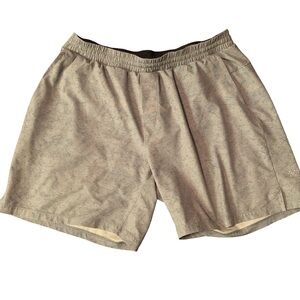 Lululemon Channel Cross Swim Short 7" Men's XXL Gray Shorts Pool Vacation Cruise